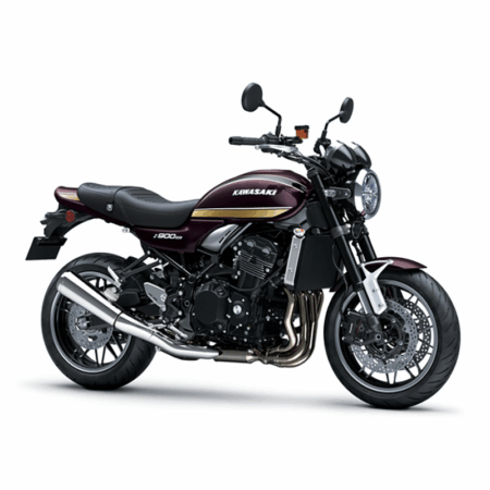 Kawasaki Z900RS moottoripyörä, Candy Tone Red (2026)