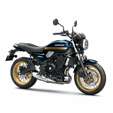 Kawasaki Z650RS moottoripyörä, Metallic Ocean Blue (2026)