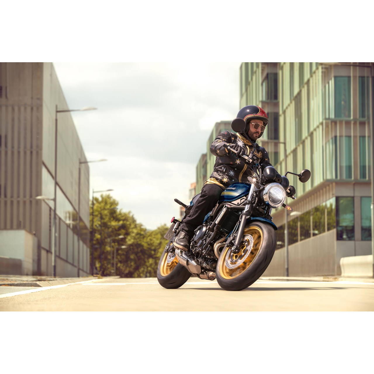 Kawasaki Z650RS moottoripyörä, Metallic Ocean Blue (2026) - Image 3