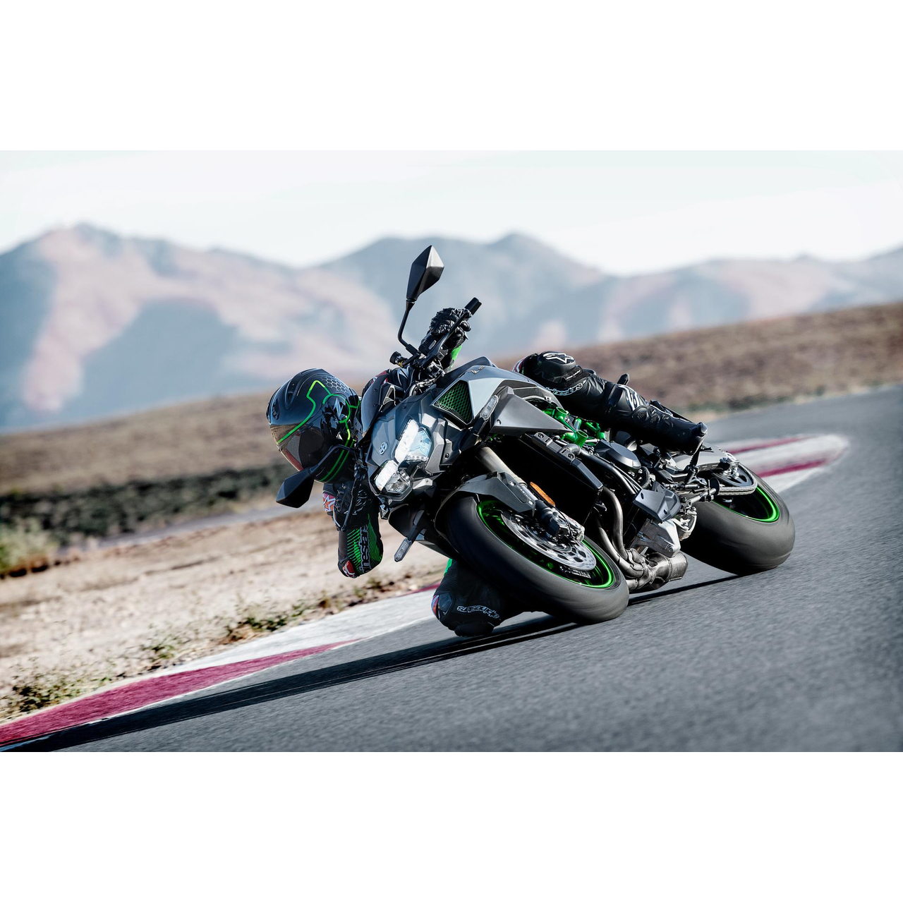 Kawasaki Z H2 SE moottoripyörä - Metallic Matte Gray / Metallic Matte Carbon Gray (2026) - Image 5