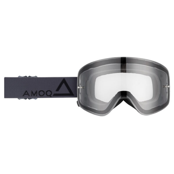 AMOQ Vision Magnetic Crossilasit tumman harmaa - musta, kirkas