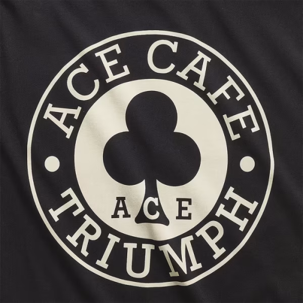 Triumph Ace Cafe Pocket T-paita, Koko: M, musta - Image 6
