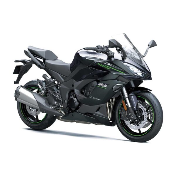 Kawasaki Ninja 1100SX (2025) - Metallic Carbon Gray / Metallic Diablo Black