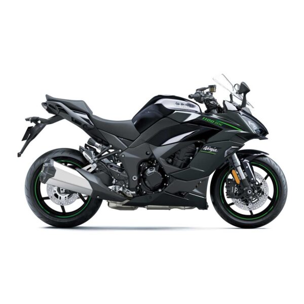 Kawasaki Ninja 1100SX (2025) - Metallic Carbon Gray / Metallic Diablo Black - Image 3