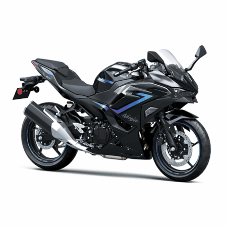 Kawasaki Ninja 500 SE moottoripyörä -  Metallic Flat Spark Black / Metallic Spark Black (2026)