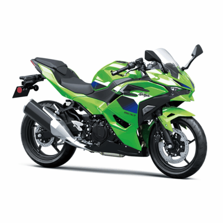Kawasaki Ninja 500 SE moottoripyörä - Lime Green (2026)