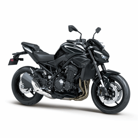 Kawasaki Z900 moottoripyörä -  Ebony / Metallic Carbon Gray (2026)