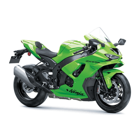 Kawasaki Ninja ZX-10RR – mestaruustason Supersport-suorituskykyä, Lime Green (2026)