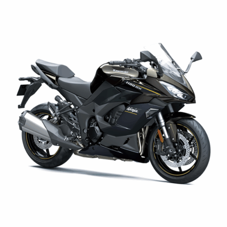 Kawasaki Ninja 1100SX moottoripyörä - Metallic Brilliant Golden Black / Metallic Carbon Gray (2026)