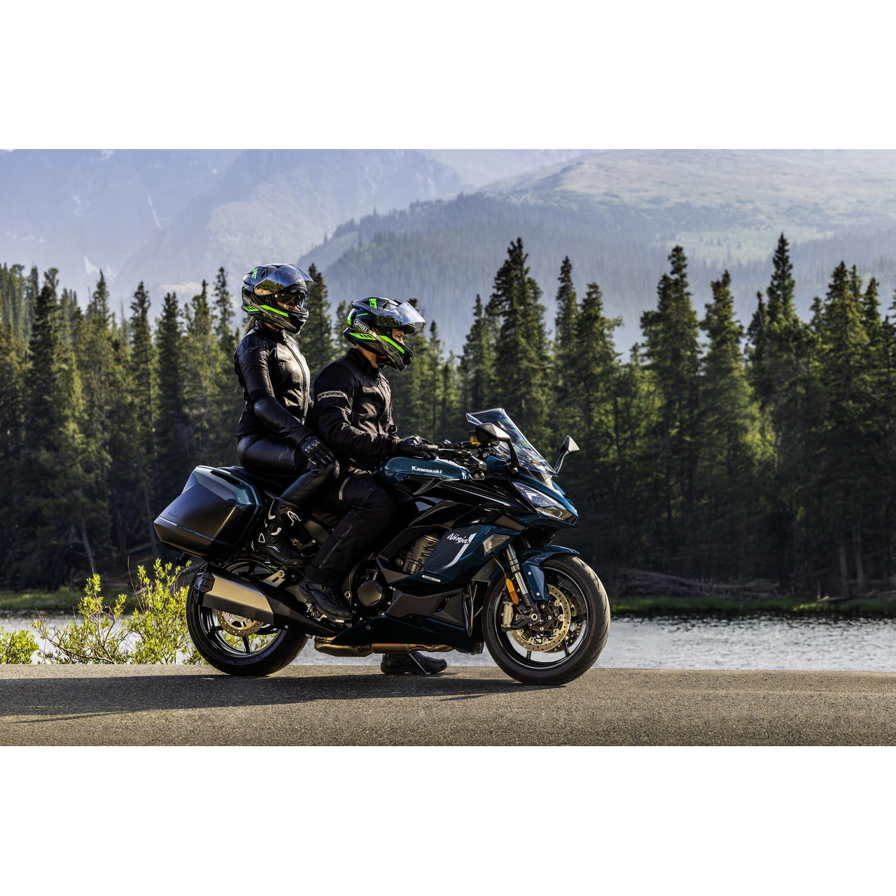 Kawasaki Ninja 1100SX SE moottoripyörä, Metallic Deep Blue / Metallic Diablo Black (2026) - Image 6