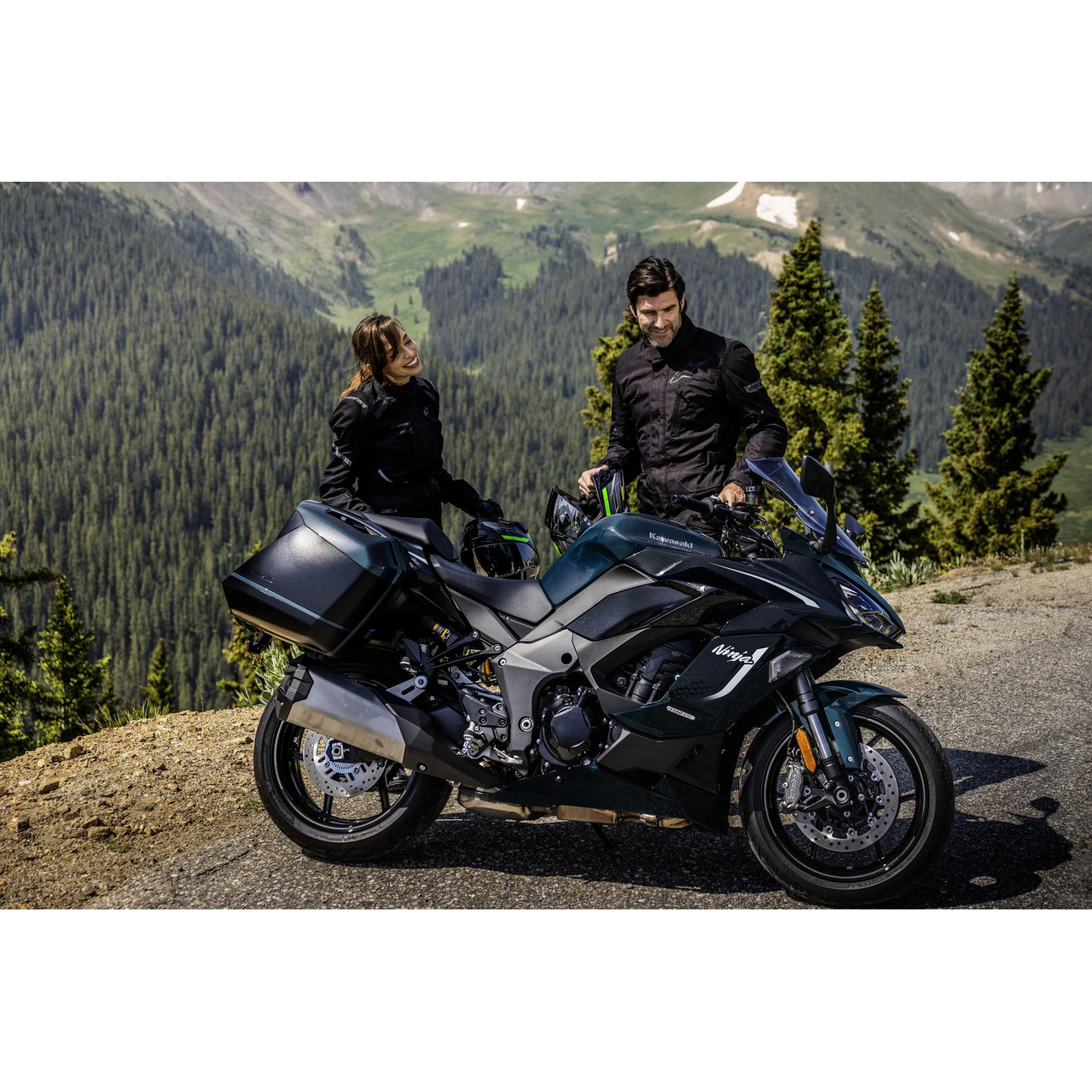 Kawasaki Ninja 1100SX SE moottoripyörä, Metallic Deep Blue / Metallic Diablo Black (2026) - Image 5