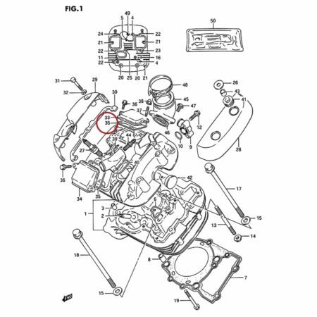 11177-38A00-000 - Suzuki kannentiiviste (VS750)