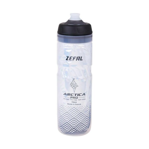 ZÉFAL Arctica Pro 55 juomapullo 550 ml – Silver/Black