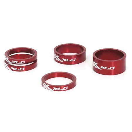 XLC Headset Spacer AS-A02 - korokerenkaat, punainen
