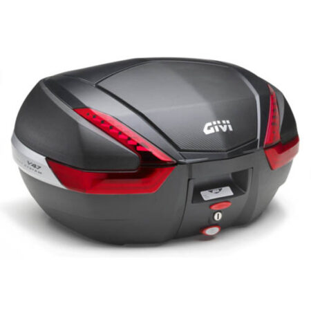 Givi V47 Monokey 47L takalaukku – "hiilikuitu-look" -kansi