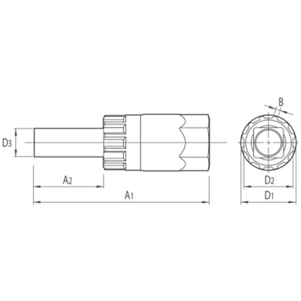 Unior kasetinirroitin (12 mm) (Shimano, SRAM) - Image 2