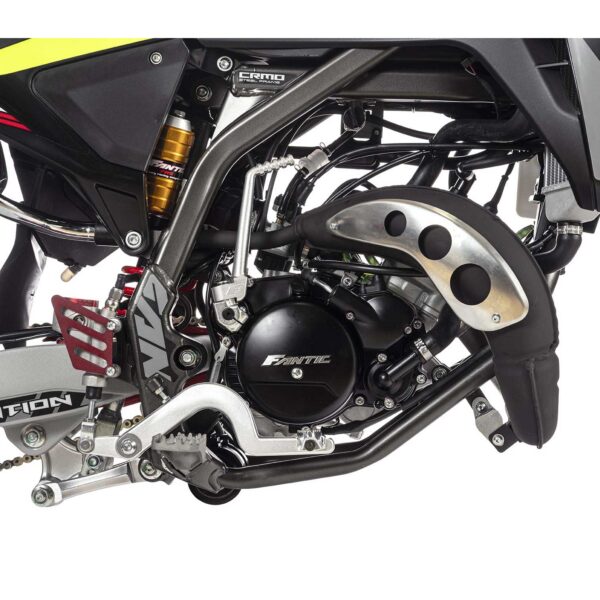 Fantic XM 50 Competition Motard mopo, musta-keltainen, Euro5+ (2025) - Image 2