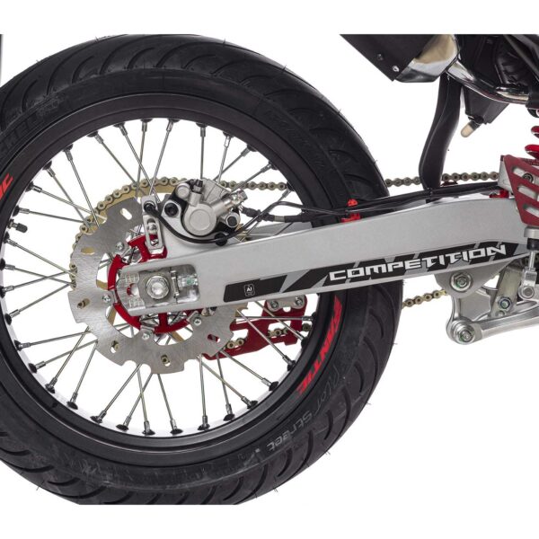 Fantic XM 50 Competition Motard mopo, valko-puna, Euro5+ (2025) - Image 2