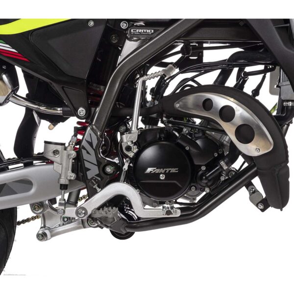 Fantic XM 50 Performance Motard mopo, Euro5+, musta-kelta (2025) - Image 3