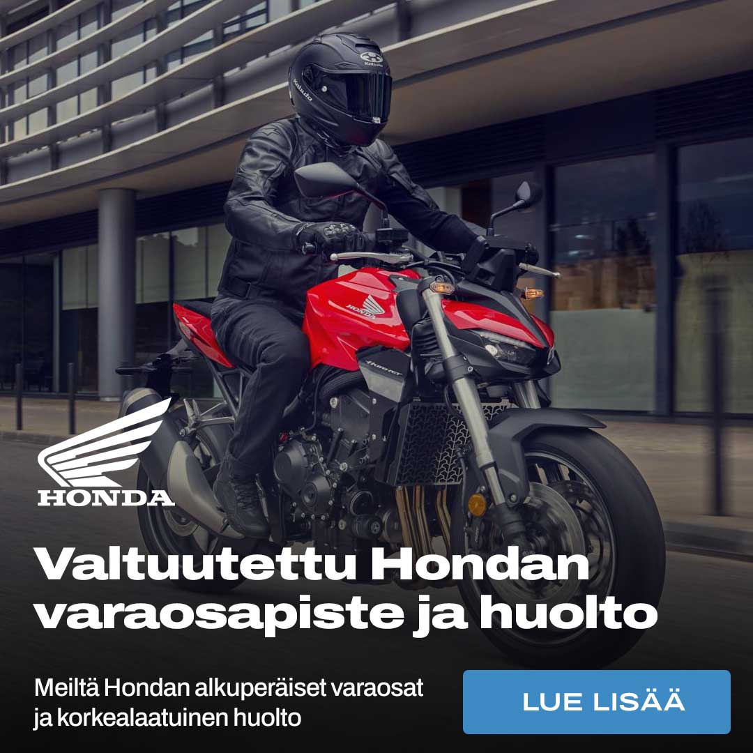 Olemme Hondan valtuutettu varaosapiste ja huolto Kotkassa
