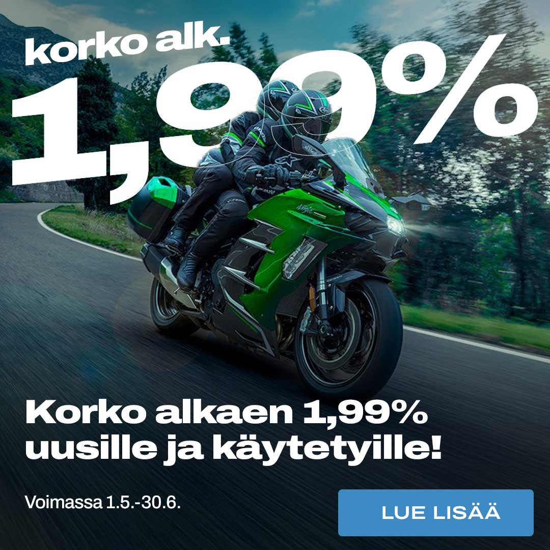 Korko alkaen 1,99% uusille ja käytetyille