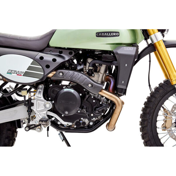 Fantic Caballero 500 Rally moottoripyörä, vihreä – Rakennettu seikkailuihin - Image 2