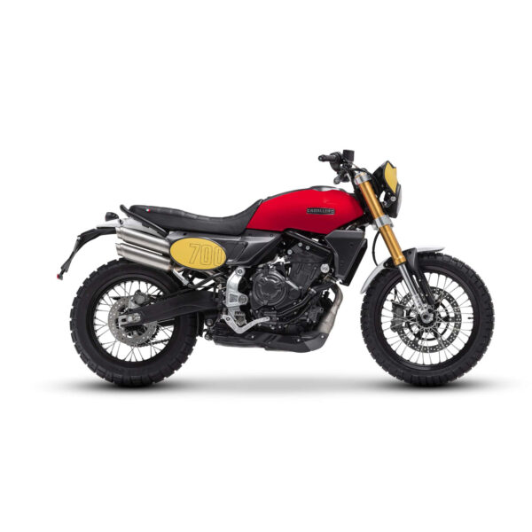 Fantic Caballero 700 moottoripyörä, punainen – Tehoa ja tyyliä ilman kompromisseja - Image 3