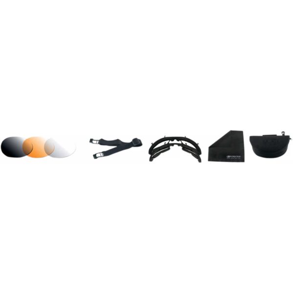 Bobster Raptor II ajolasit / aurinkolasit – Clear / Smoke / Amber - Image 2