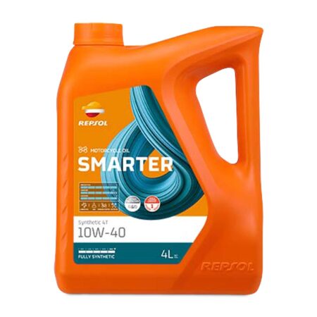 Repsol Smarter Synthetic 4T 10W-40 täyssynteettinen moottoriöljy, 4 litraa