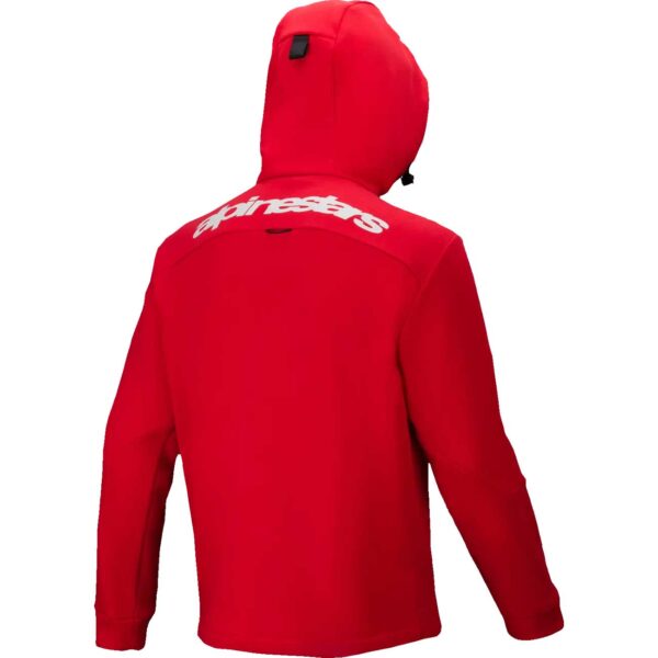 Alpinestars Youth Racer MX Fleece -takki, punainen - Image 2