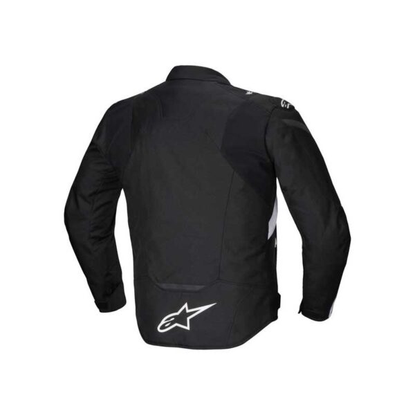 Alpinestars T-Jaws v4 vedenpitävä ajotakki, koko XL – Musta/Valkoinen - Image 2