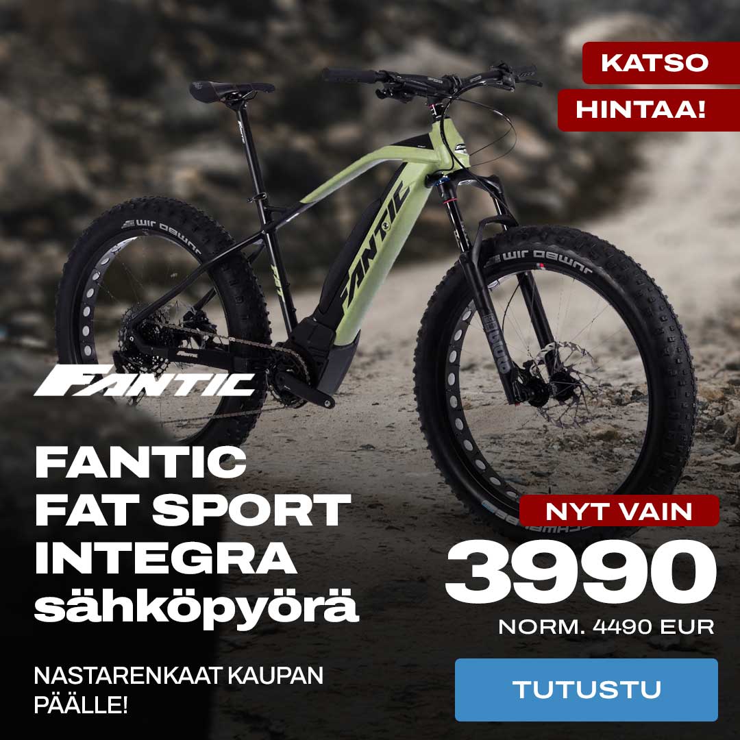 Fantic sähköfatbike edullisemmin