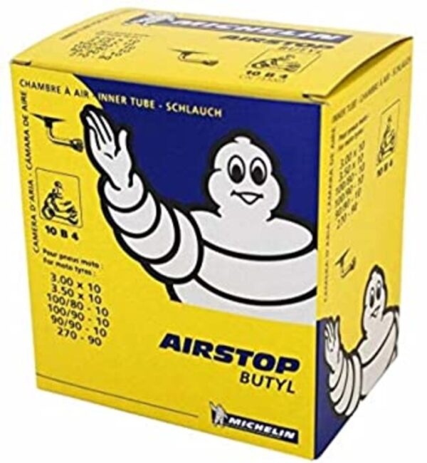 Michelin sisärengas (3.00-10, 3.50-10, 90/90-10, 100/80-10, 100/90-10, 110/80-10)