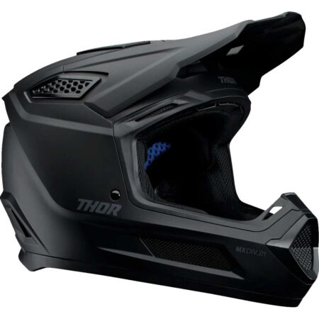 THOR Fleet Blackout – Motocross-kypärä, musta, koko S