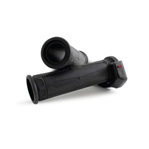 Hyper lämpökahvat integroidulla katkaisijalla 22/22 mm + peukalon lämmitin, yleismalli mönkijöihin ja kelkkoihin