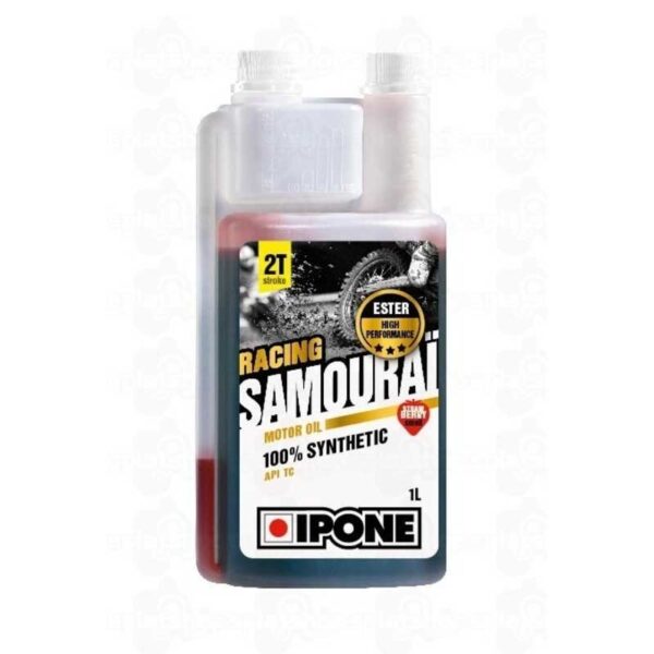 Ipone Samourai Racing 2T 1L – Mansikan tuoksuinen 2-tahtiöljy