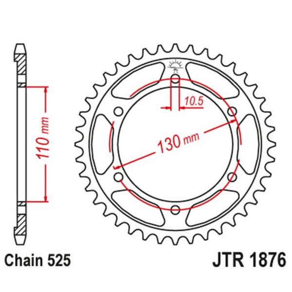 JT Takaratas JTR1876.50 (Suzuki DL800 V-Strom) - Image 2