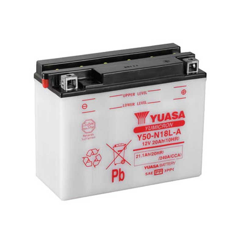Yuasa Y50-N18L-A – tehokas YuMicron-akku vaativaan käyttöön