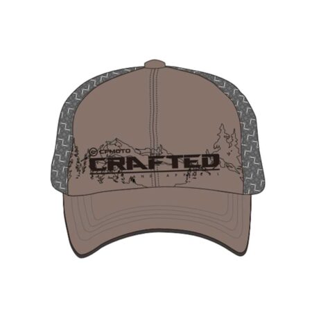 CFMOTO lippis, ruskea / harmaa