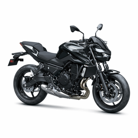 Kawasaki Z650 S moottoripyörä, Ebony / Metallic Carbon Gray (2026)
