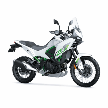 Kawasaki KLE500 SE – aitoa seikkailua asfaltin tuolle puolen, Pearl Blizzard White (2026)