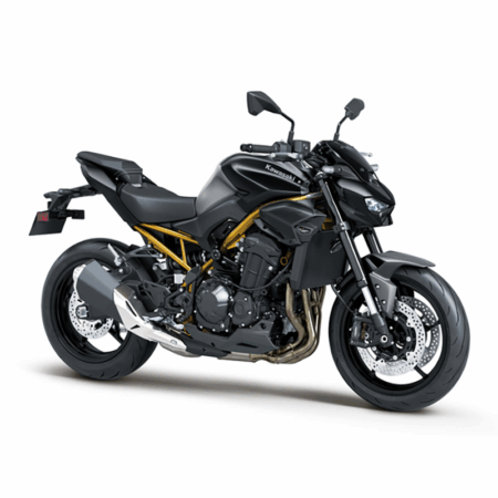 Kawasaki Z900 moottoripyörä -  Metallic Matte Graphenesteel Gray / Metallic Flat Spark Black (2026)
