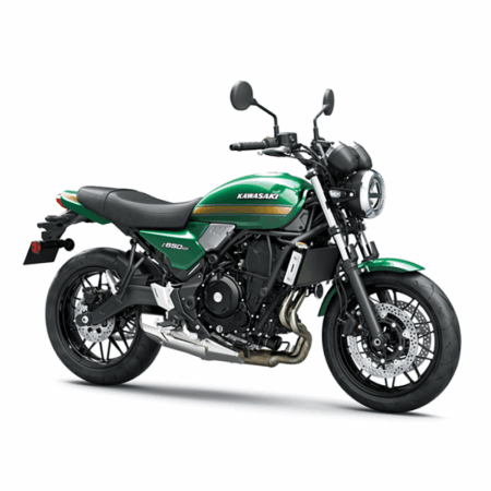 Kawasaki Z650RS moottoripyörä, Candy Emerald Green (2026)