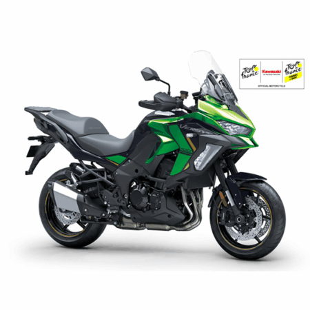 Kawasaki Versys 1100 S -  Emerald Blazed Green / Metallic Diablo Black (2026)