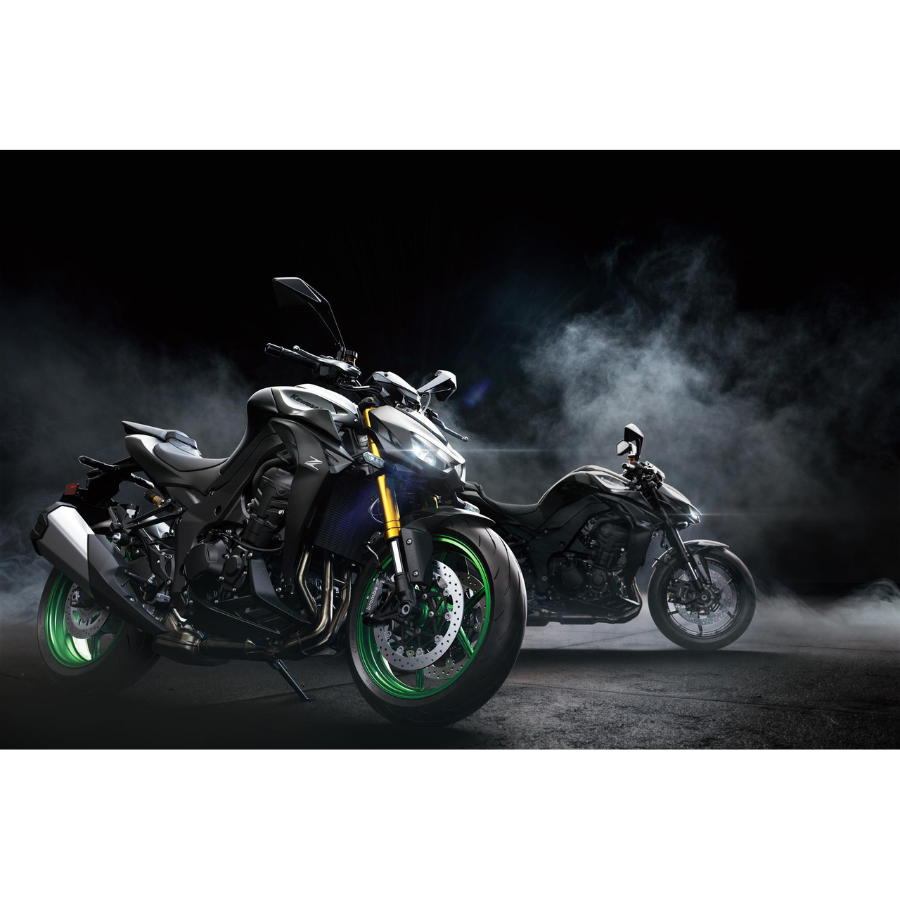 Kawasaki Z1100 SE moottoripyörä - Metallic Matte Graphenesteel Gray / Metallic Matte Carbon Gray (2026) - Image 3