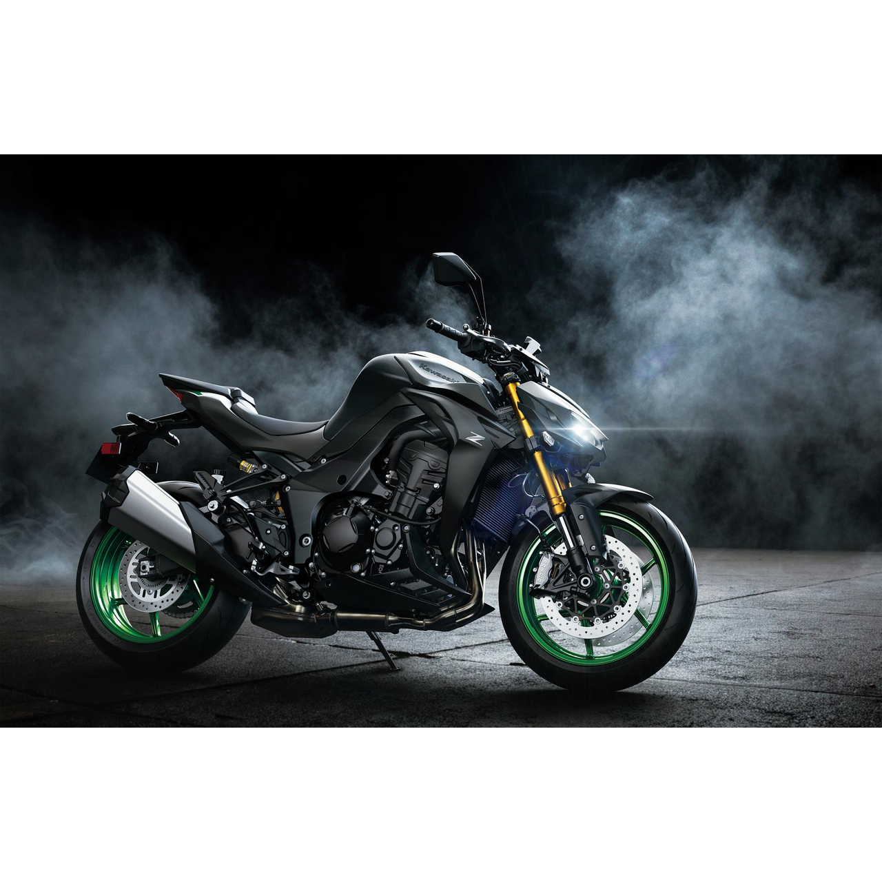 Kawasaki Z1100 SE moottoripyörä - Metallic Matte Graphenesteel Gray / Metallic Matte Carbon Gray (2026) - Image 4