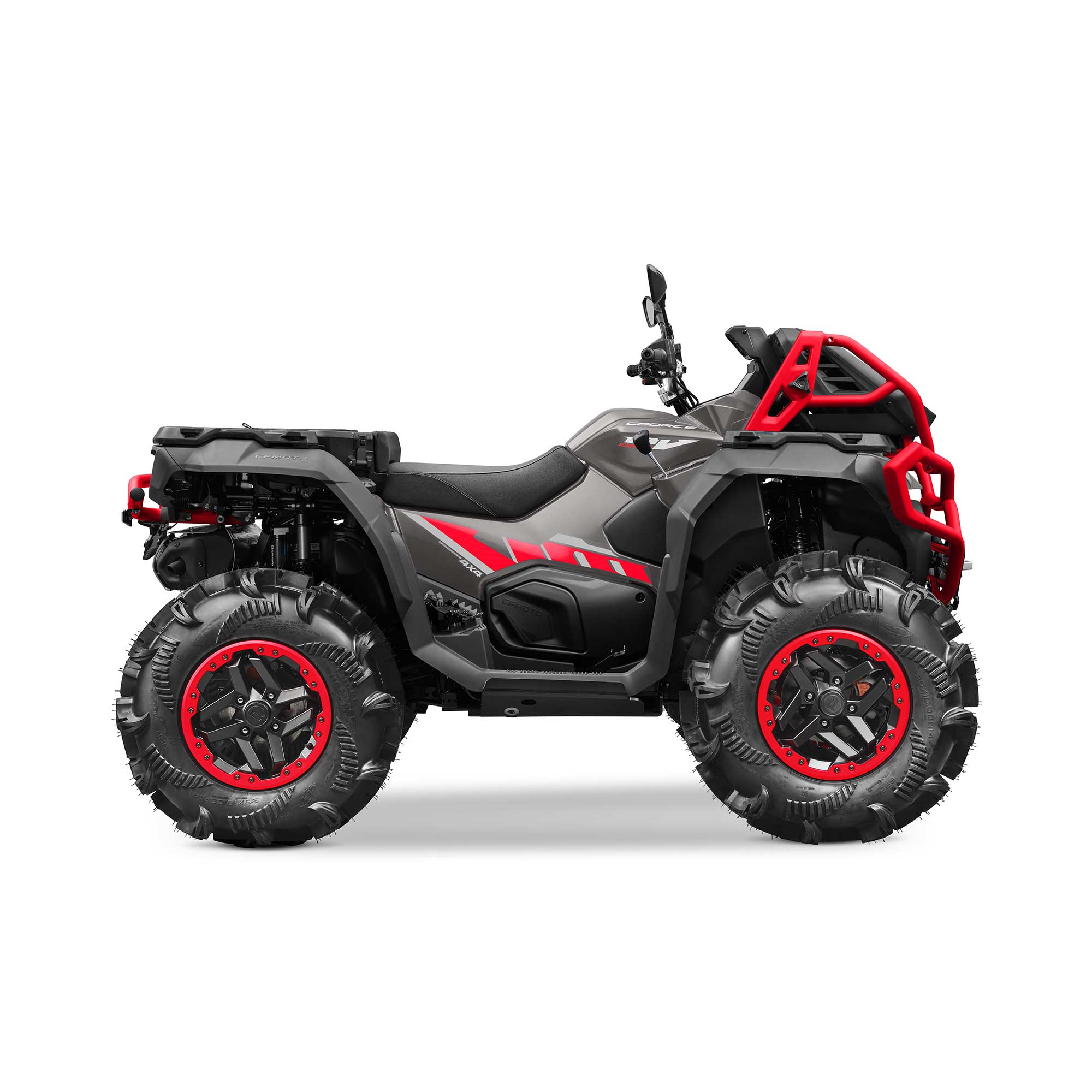 CFMOTO CFORCE 1000 MV, musta / punainen - Image 2