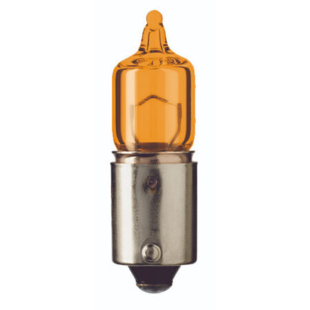 Flösser polttimo HY6W 12V 6W BAZ9s Amber