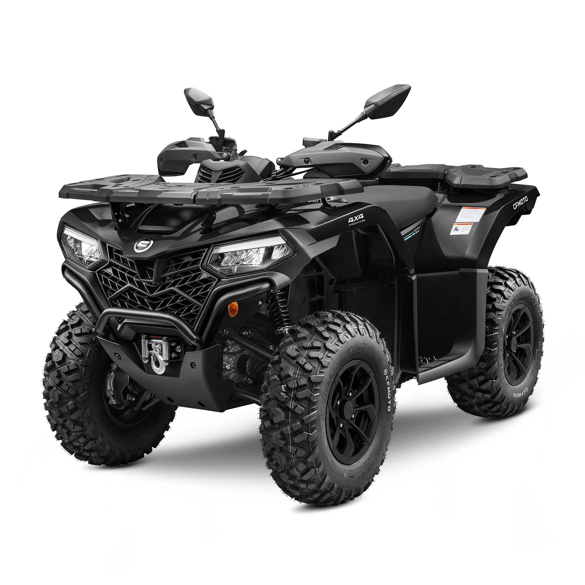 CFMOTO CFORCE 520 Arctic Edition ABS mönkijä, musta (pitkä malli)