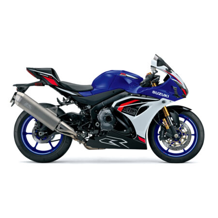 Suzuki GSX-R1000R moottoripyörä, Pearl Vigor Blue / Pearl Tech White (2026)